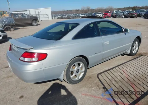 2000 Toyota Camry Solara Sle V6 z USA, uszkodzony, nr VIN 2T1CF22P8YC313414